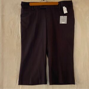 Maurices "The Savvy" Capri Pants - Size 18 - Classic Rise - Dark Brown NWT